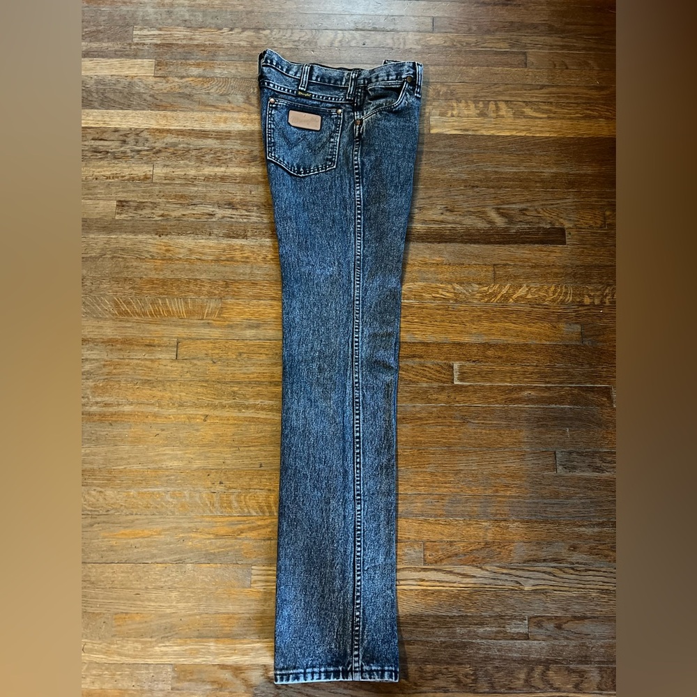 Vintage Wrangler Blue Acid Jeans USA 30x34! Cowboy 935NTF